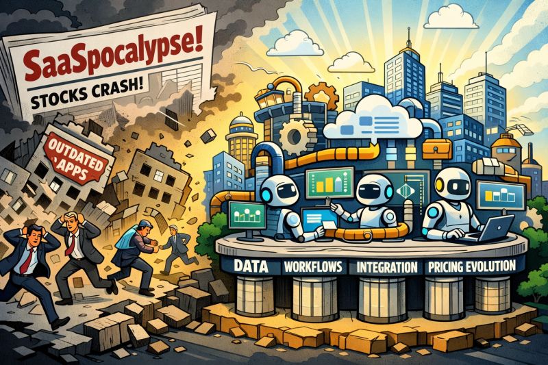 Future Trends in SaaS: The AI Impact - visual representation