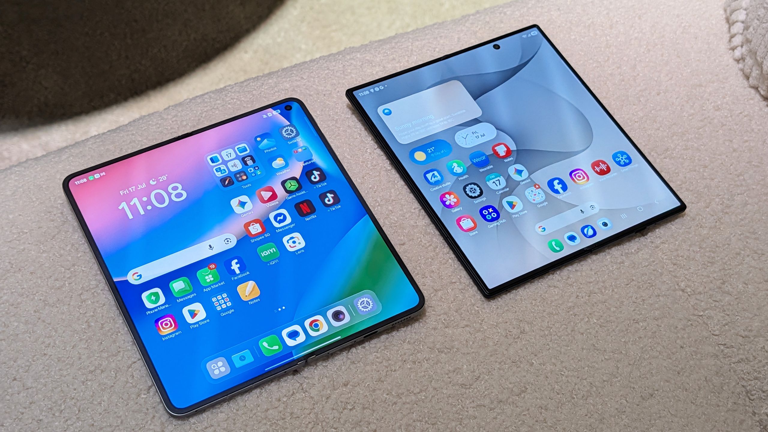 The Samsung Galaxy Z Fold 8 Ultra's Flex Titanium display is impressive, but another phone is still the creaseless king | TechRadar