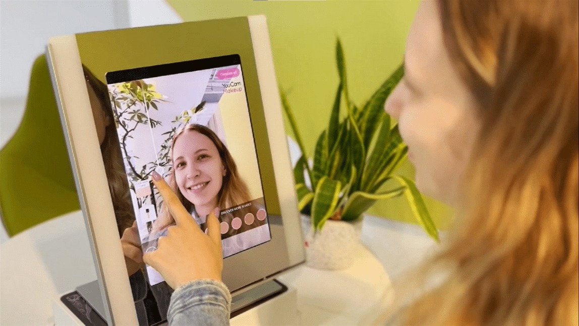 2. AI-Powered Makeup Tools - visual representation