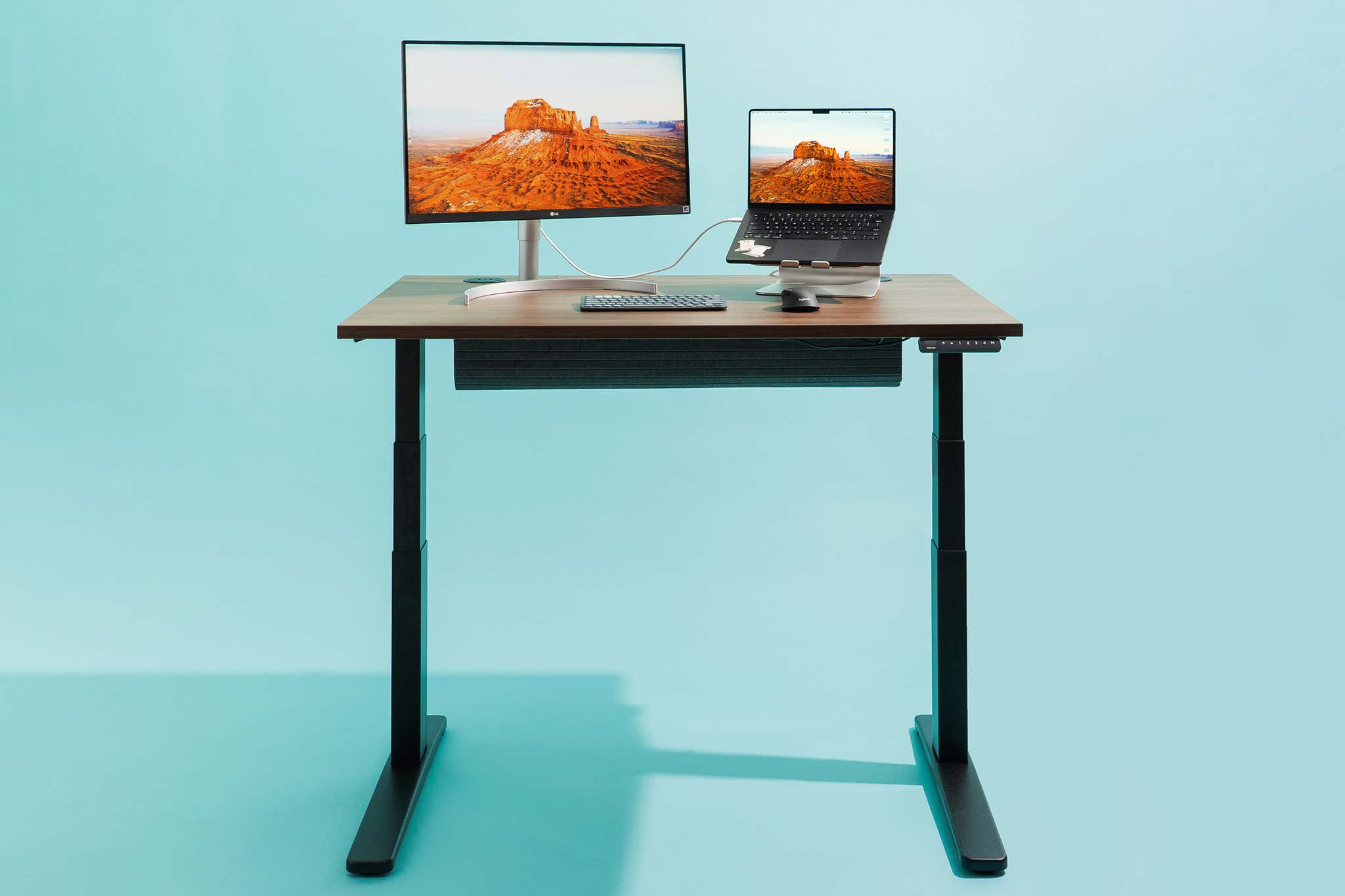 Future Trends in Standing Desk Technology - visual representation