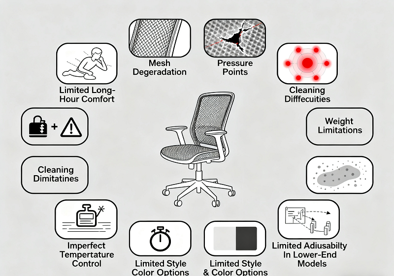 The Mesh Chair Advantage - visual representation