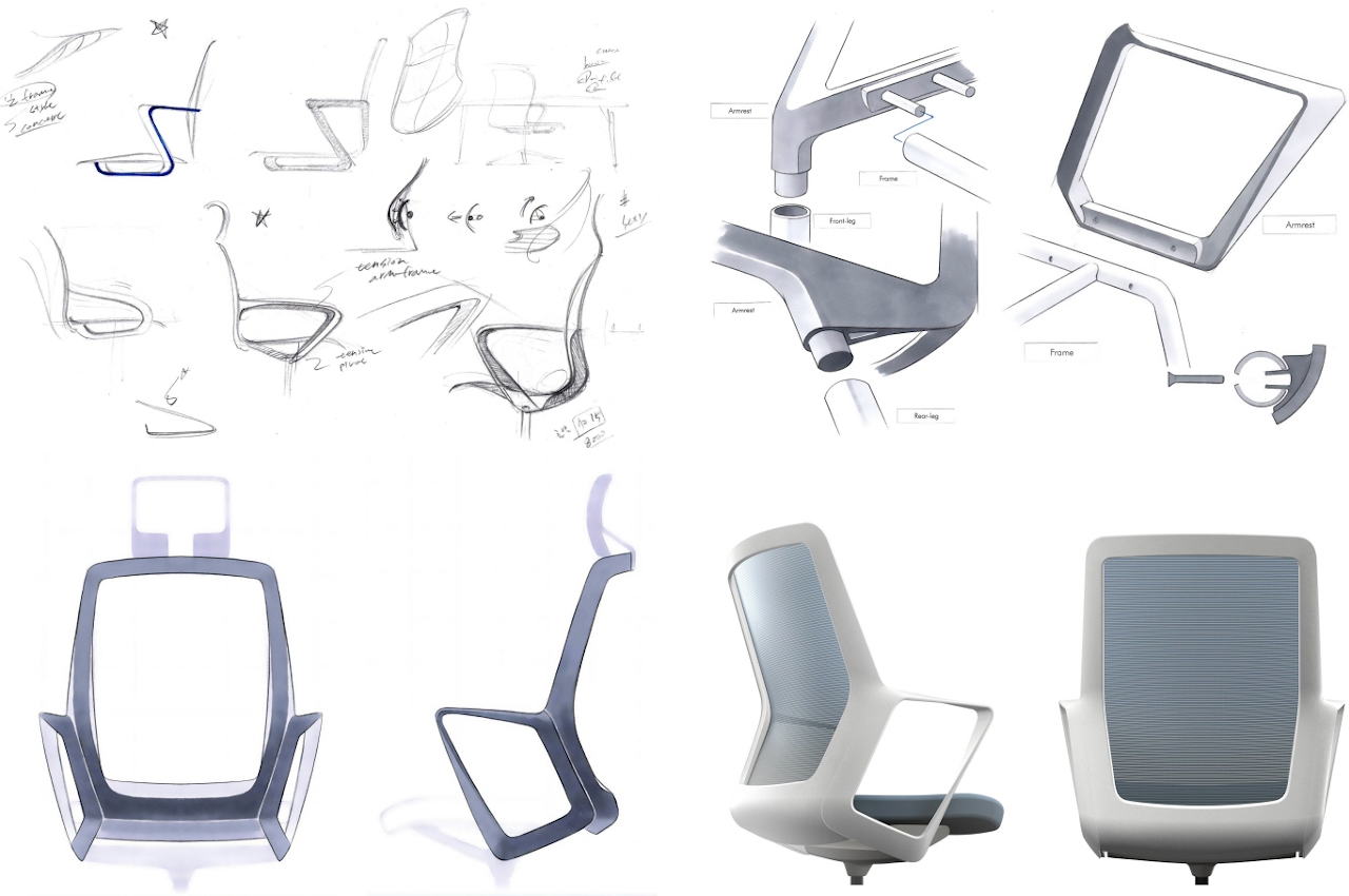 Future Trends in Office Chair Design - contextual illustration