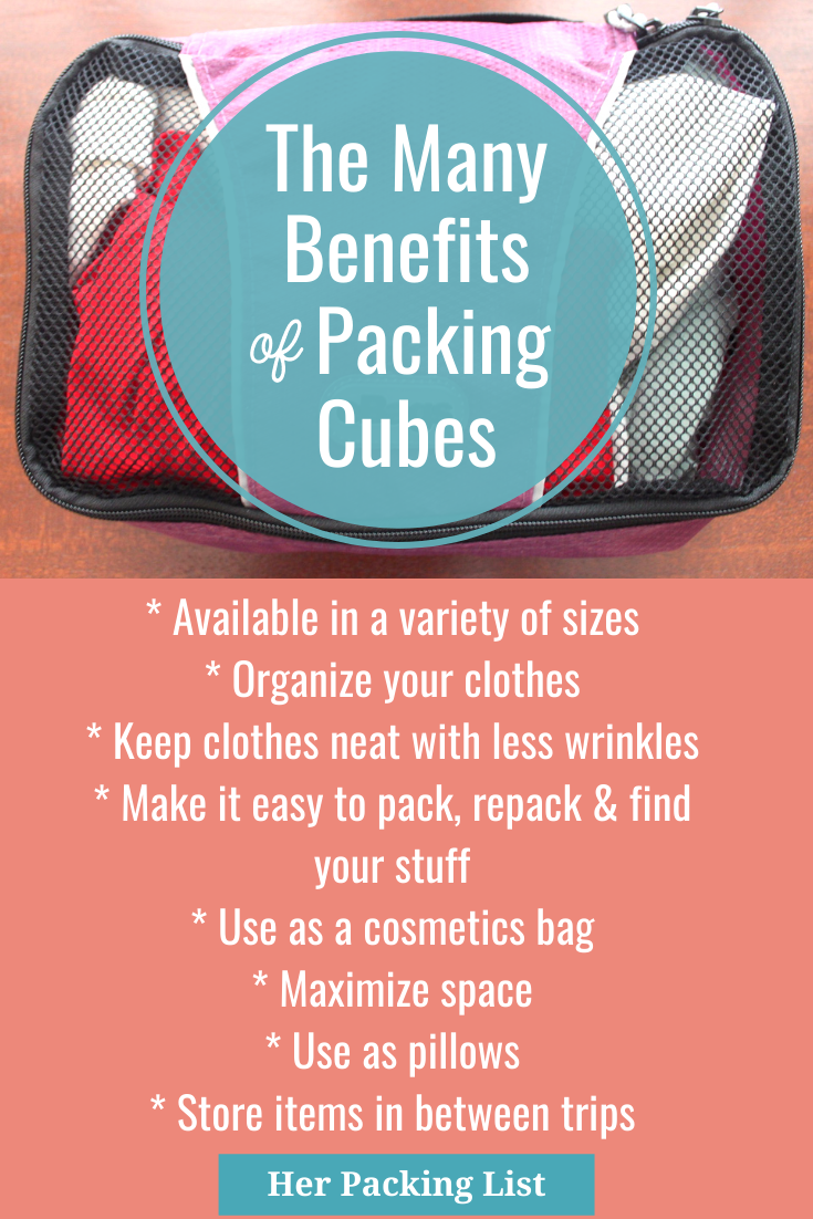 Benefits of Using Packing Cubes - contextual illustration