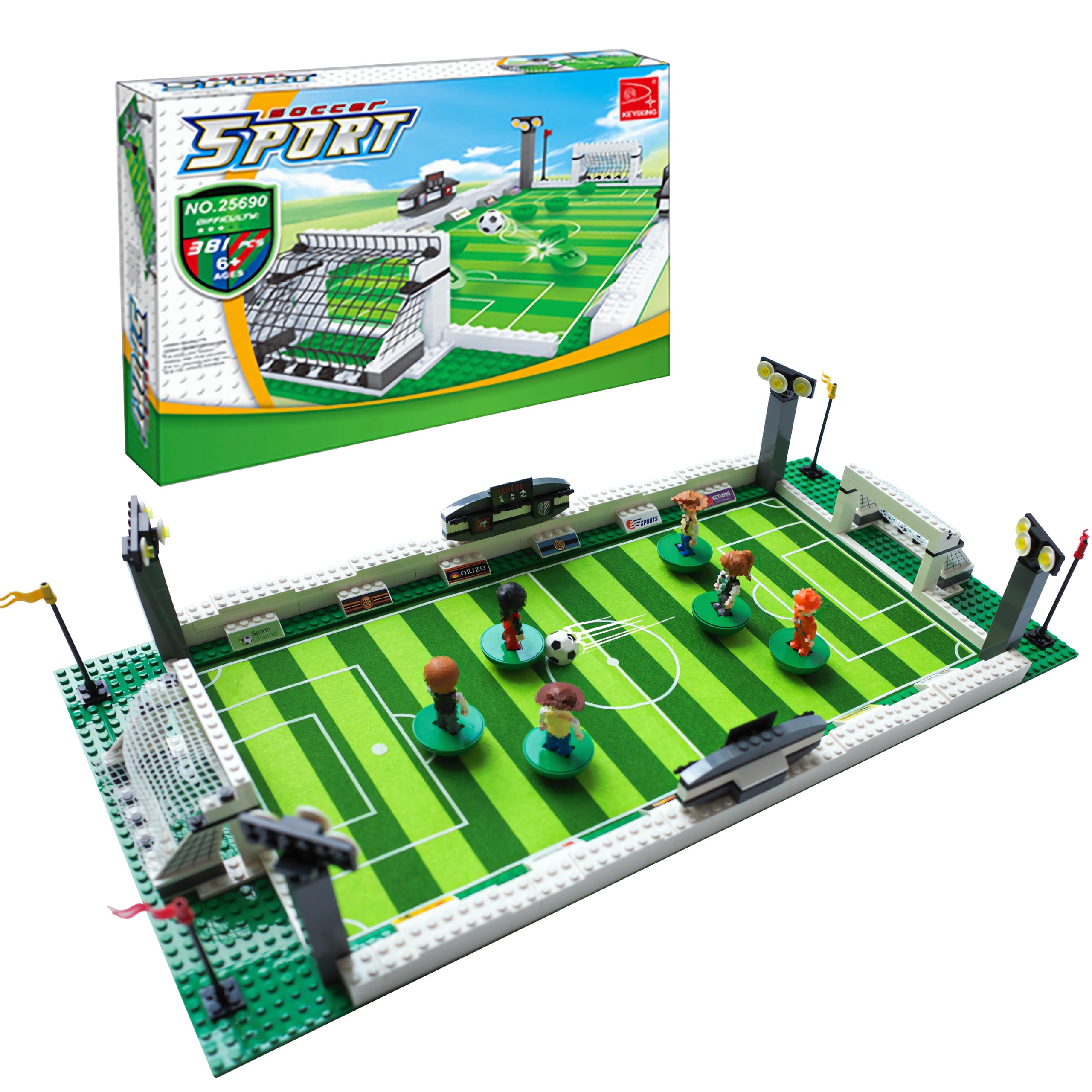 The Magic of Lego and Soccer Combined - contextual illustration