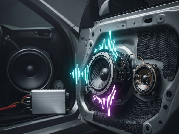 Upgrading Speakers: Improving Sound Quality - visual representation