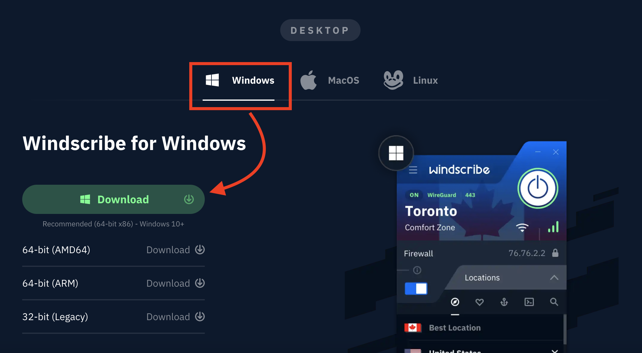 Category - visual representation