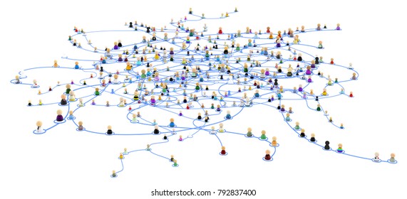 Cellular Networks Versus Event Infrastructure - visual representation