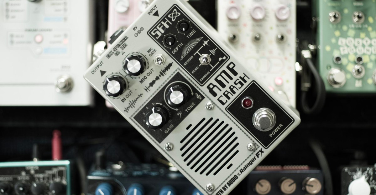 This tiny guitar amp is the most unhinged distortion pedal ever | The Verge
