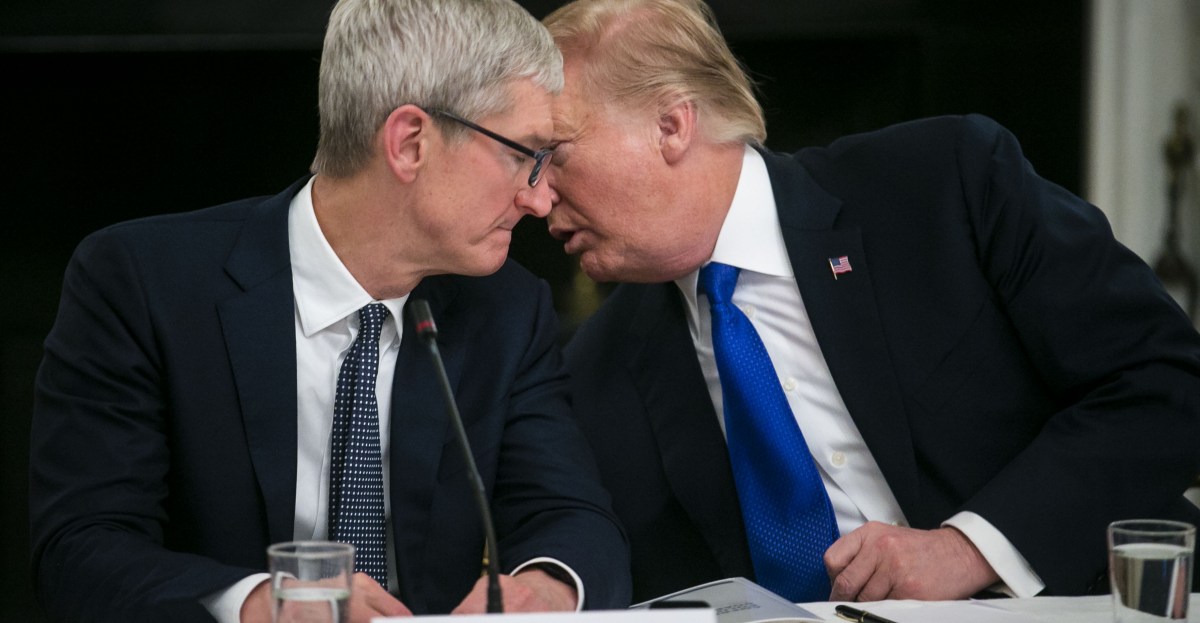 Tim Cook will still be Apple’s Trump whisperer | The Verge
