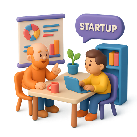 AI Mentorship: The Role of Digital Jason + Amelia - contextual illustration