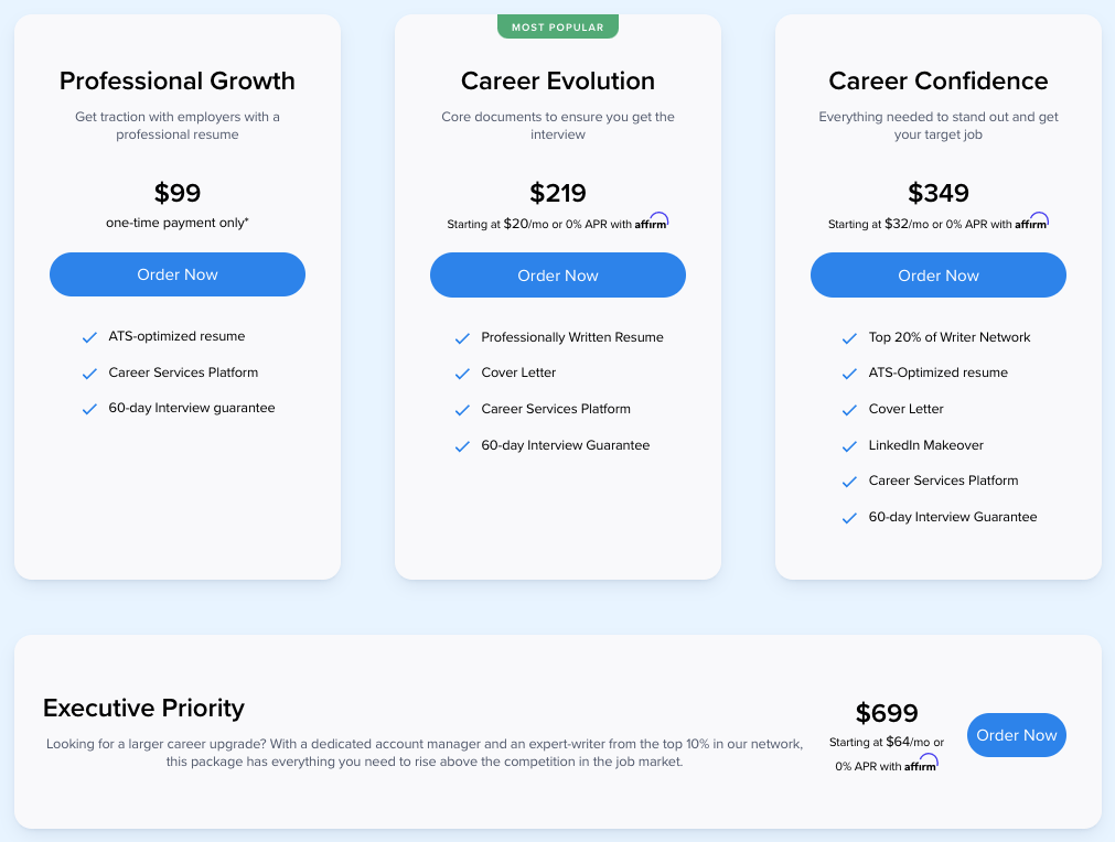 The Real Value Proposition: When Top Resume Makes Sense - visual representation