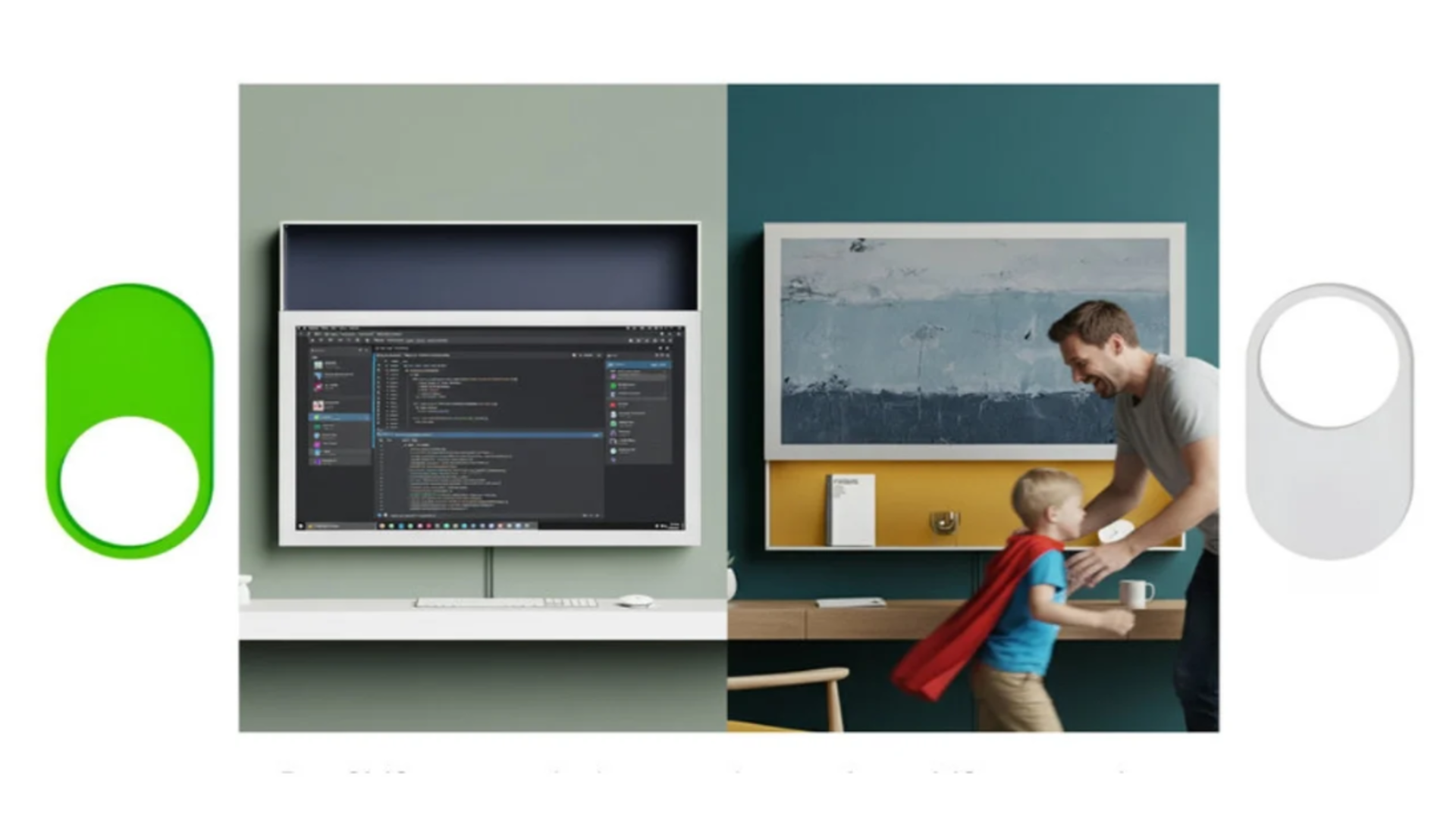 Understanding the Duo Shift Desk Concept - visual representation