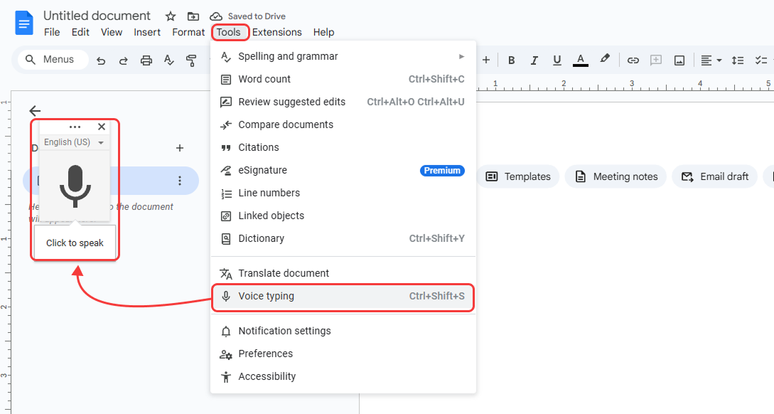 Exploring Google Docs' Voice Capabilities - contextual illustration