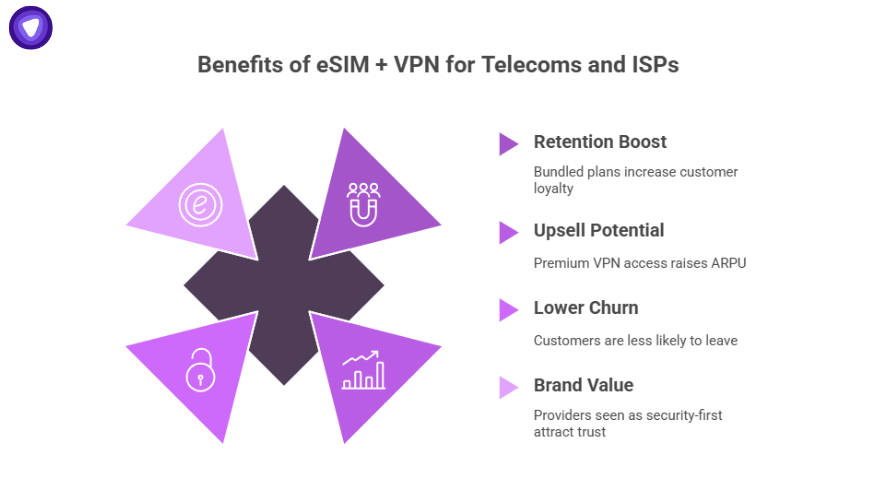 Setting Up an e SIM - visual representation