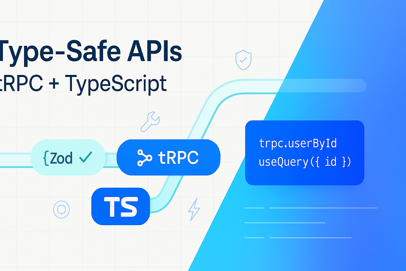 Deploying tRPC: From Development to Production - visual representation