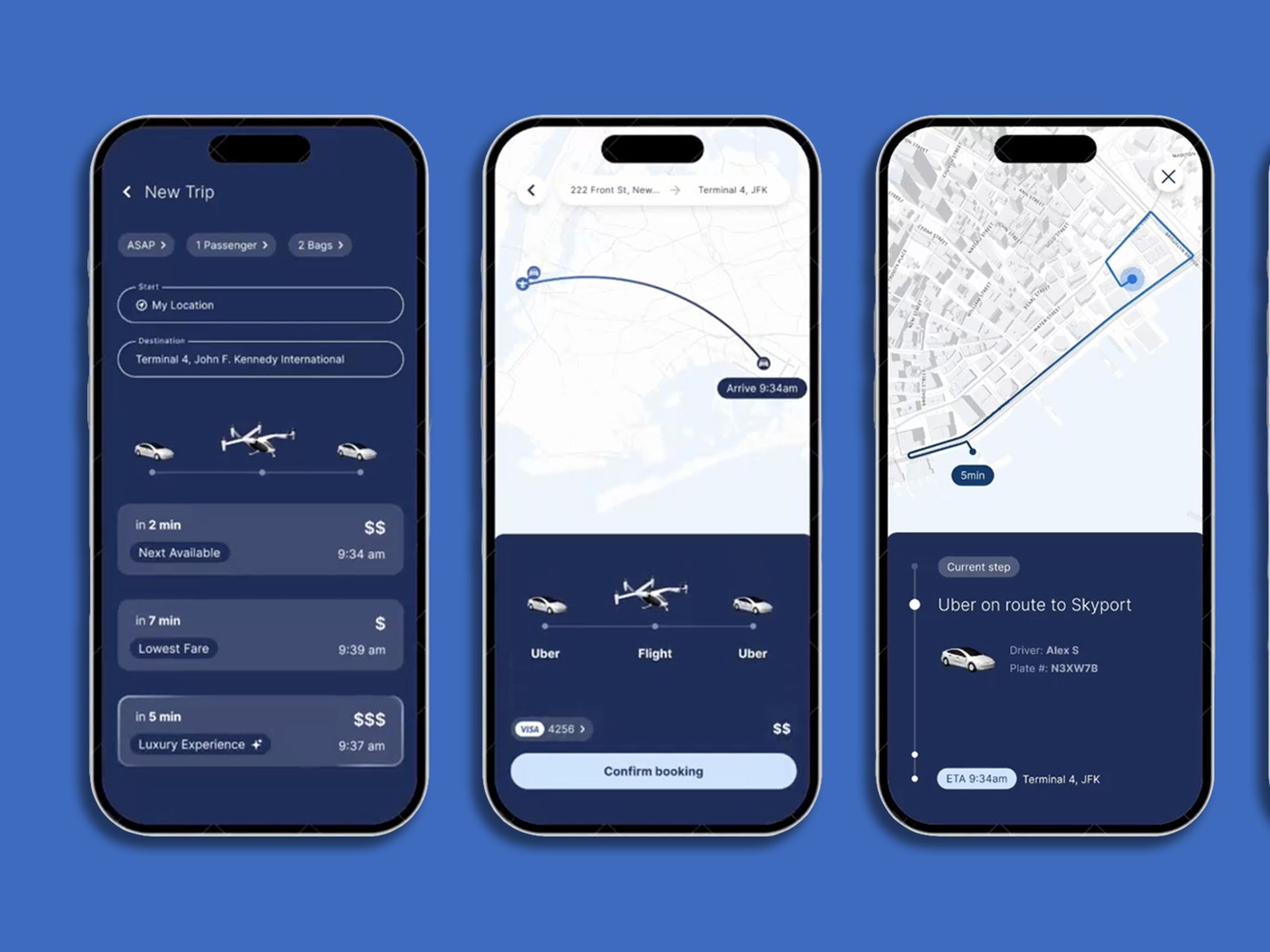 How Uber's Air Taxi Service Works - contextual illustration