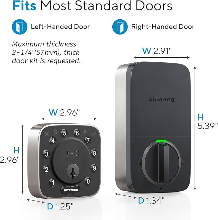 Comparing Smart Lock Approaches - visual representation