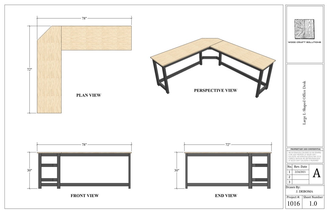 Anatomy of the £17 L-Shaped Desk - contextual illustration