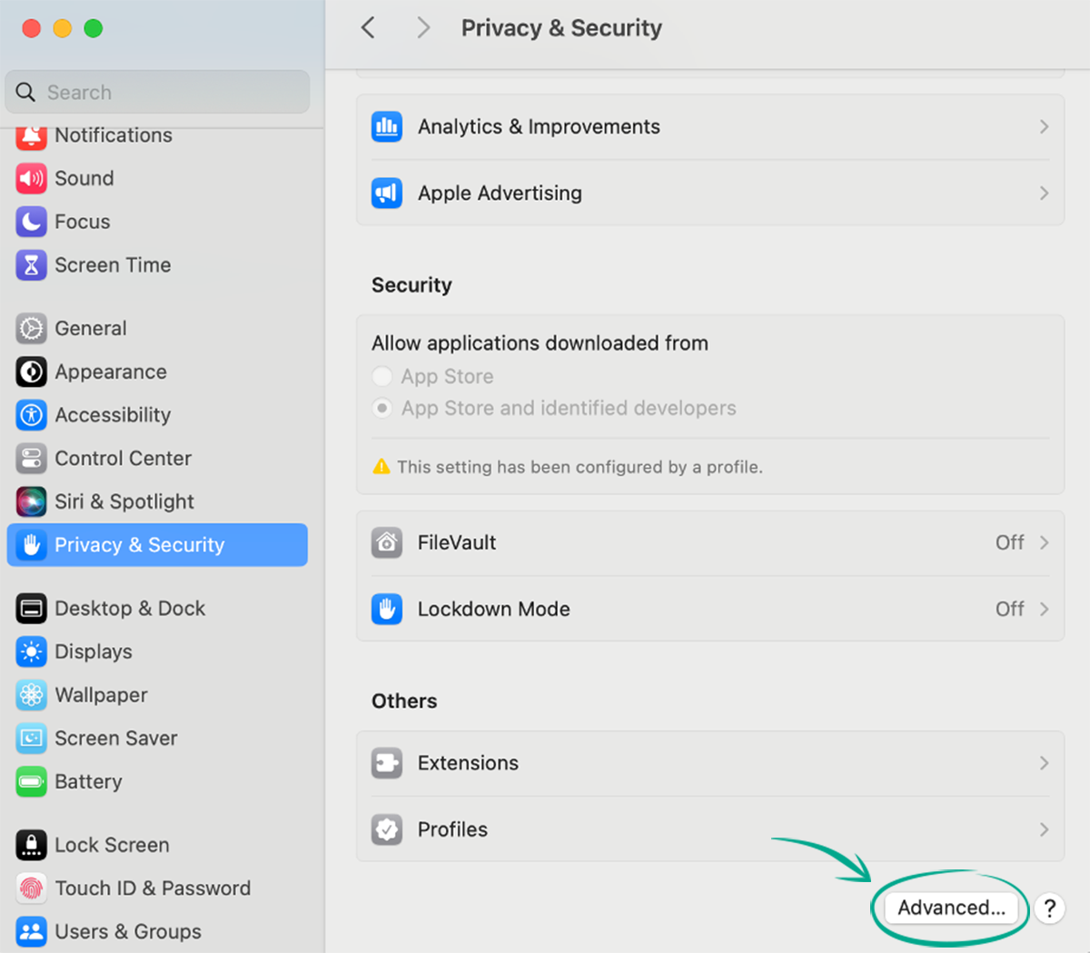 Best Practices for macOS Security - visual representation