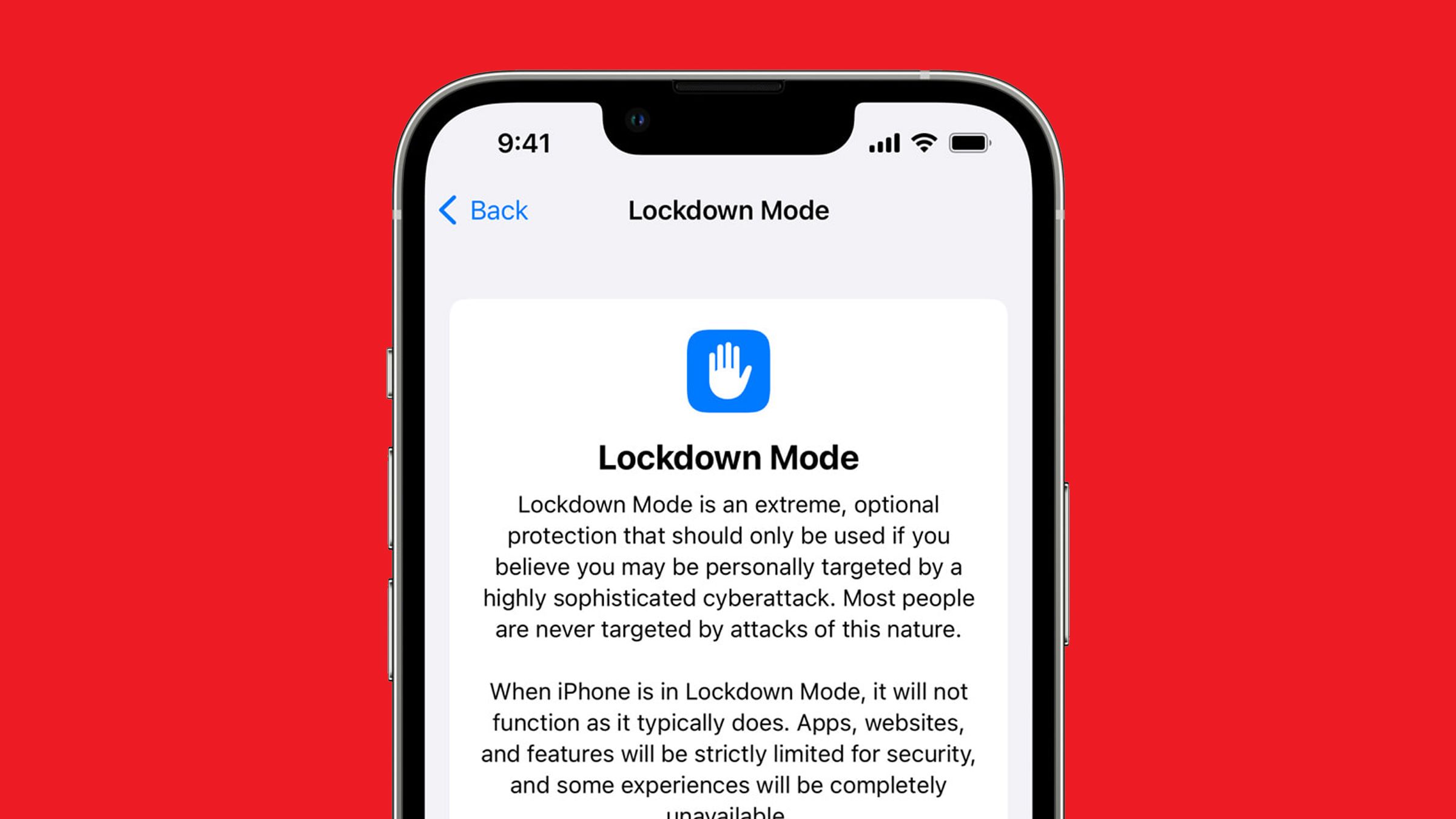 The Effectiveness of Lockdown Mode - visual representation