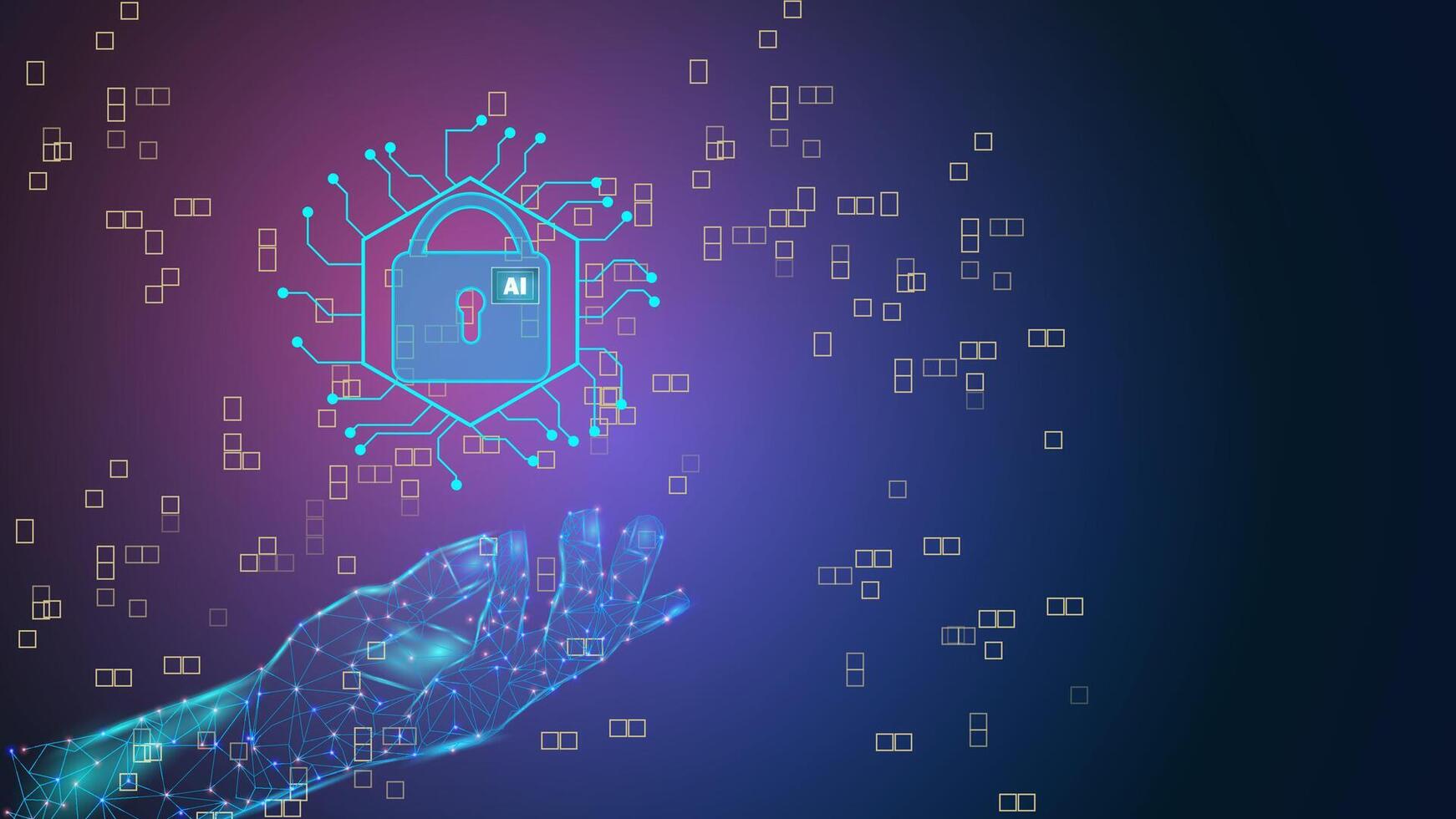 Future Trends in Cybersecurity - visual representation