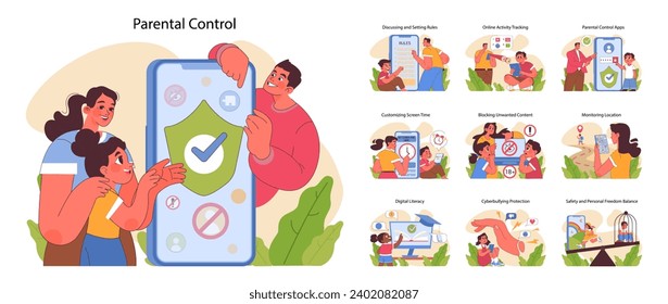 Future Trends in Digital Parenting - visual representation