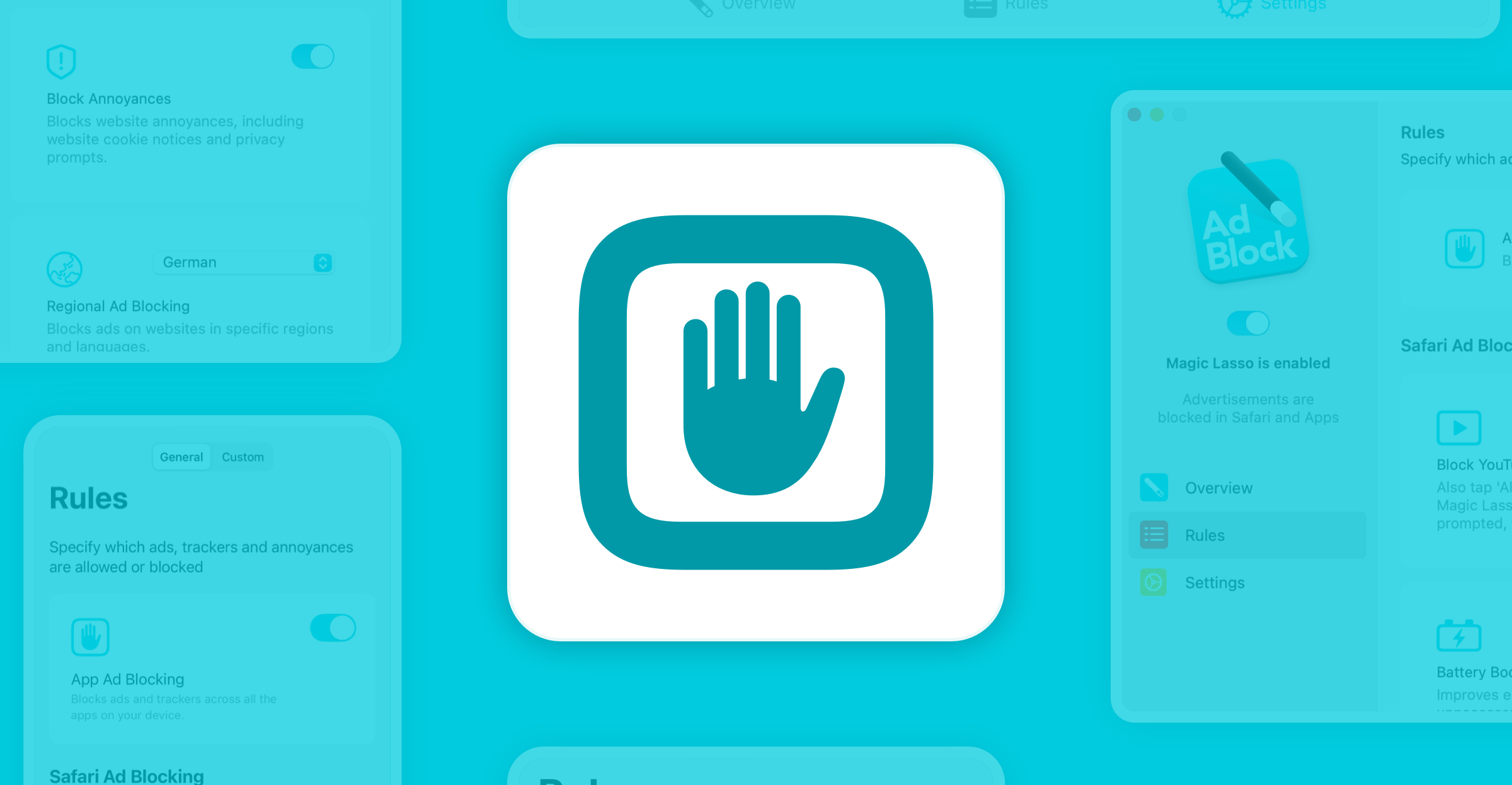 Implementing Ad Blocking on iOS - visual representation