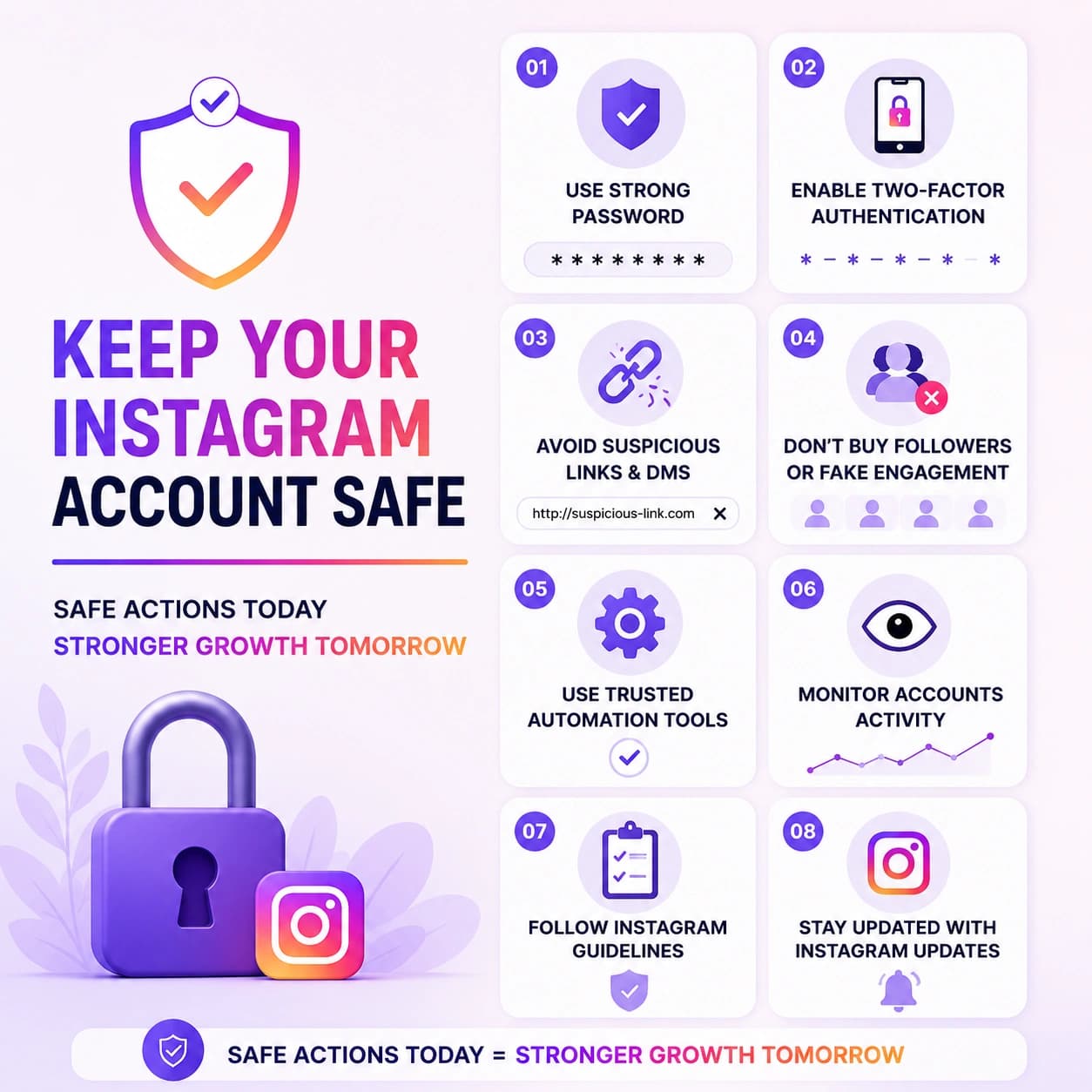 Protecting Your Instagram Account - visual representation