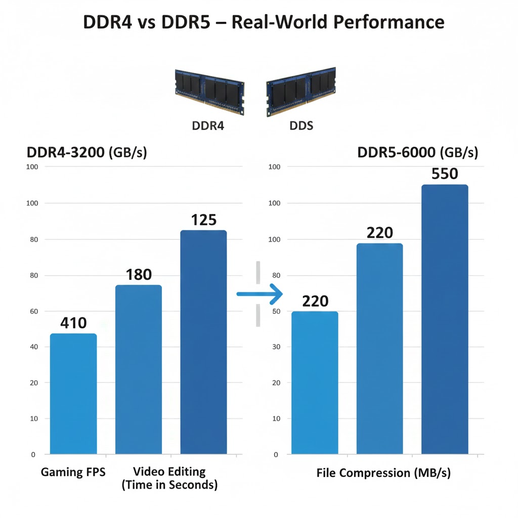 The Evolution of RAM: From DDR4 to DDR5 - contextual illustration
