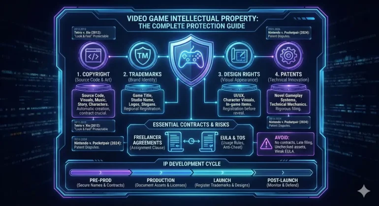 The Tetris Clone Controversy - visual representation
