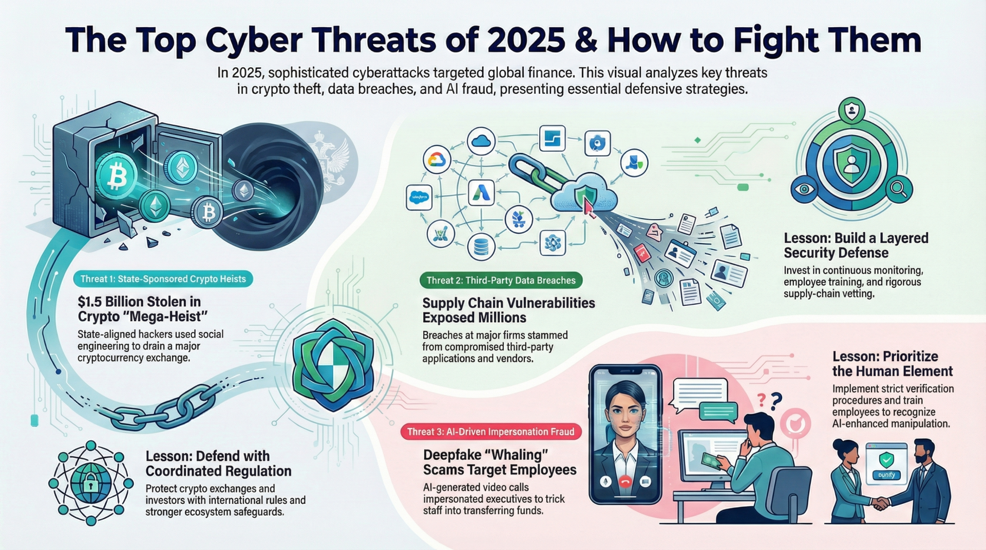 Future Trends in Cybersecurity - visual representation