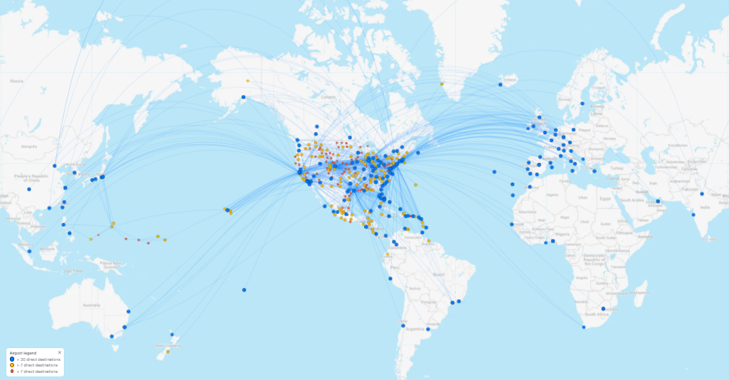 New Transatlantic Routes - contextual illustration