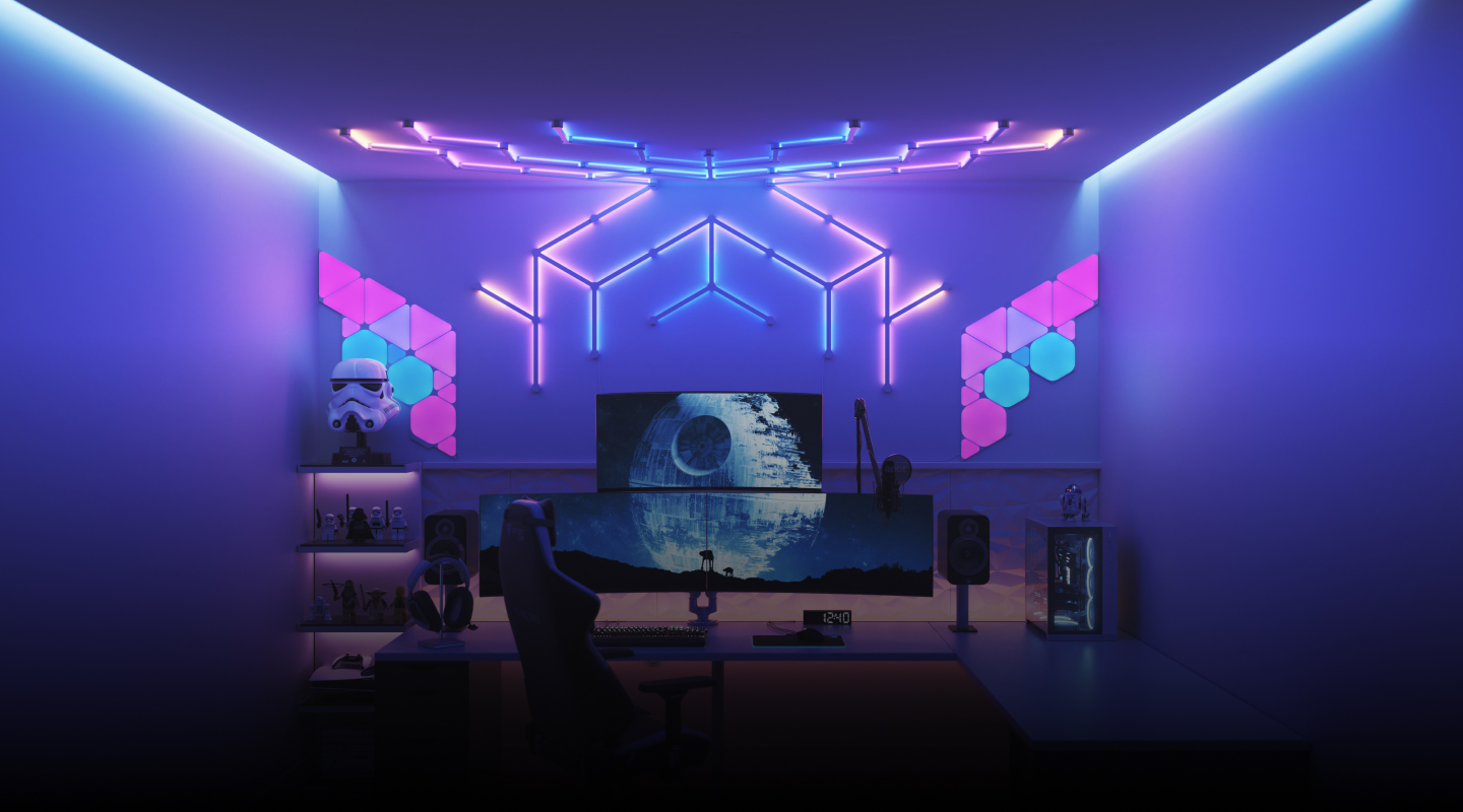 Practical Applications of Nanoleaf Lighting - visual representation