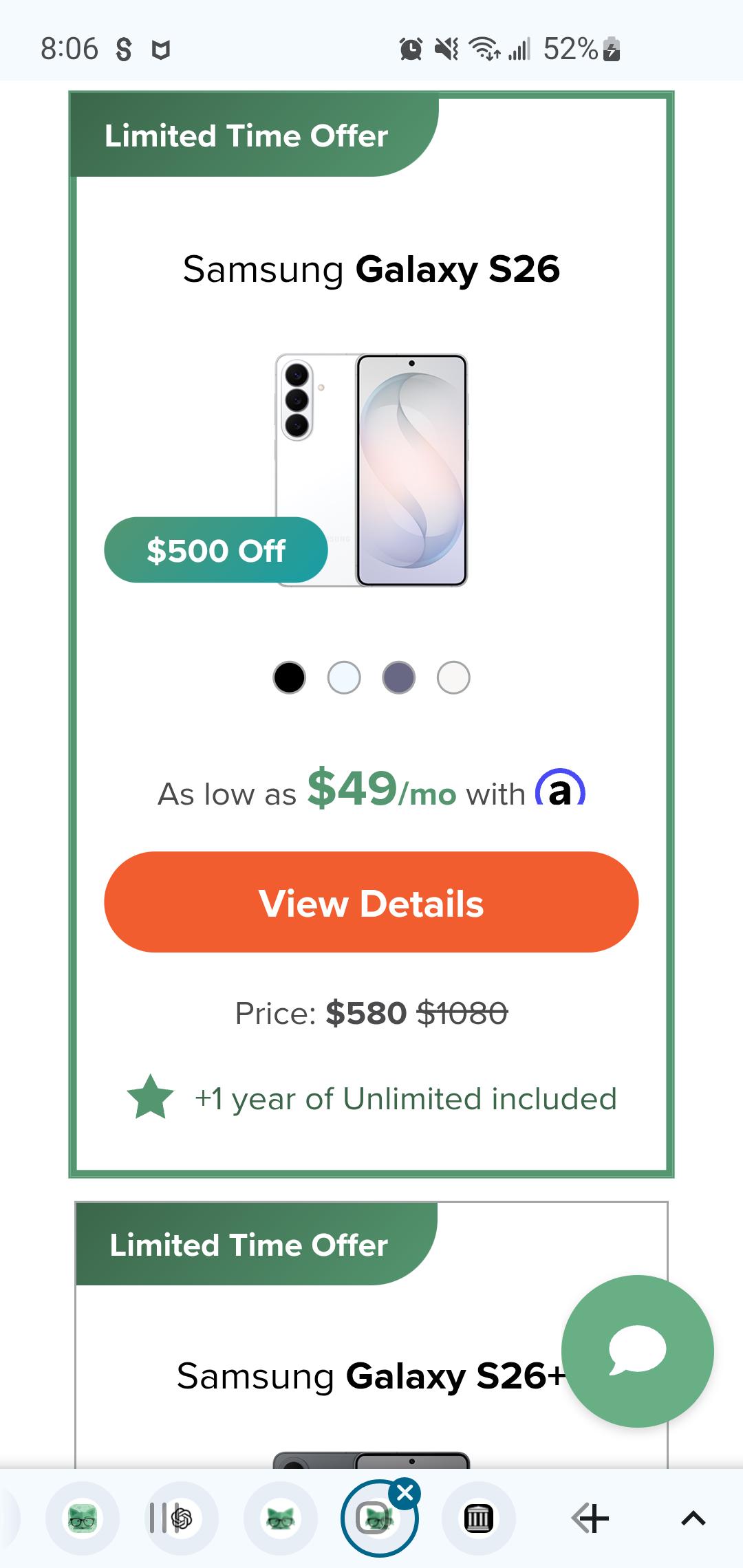 Comparing Similar Offers From Other Carriers - contextual illustration