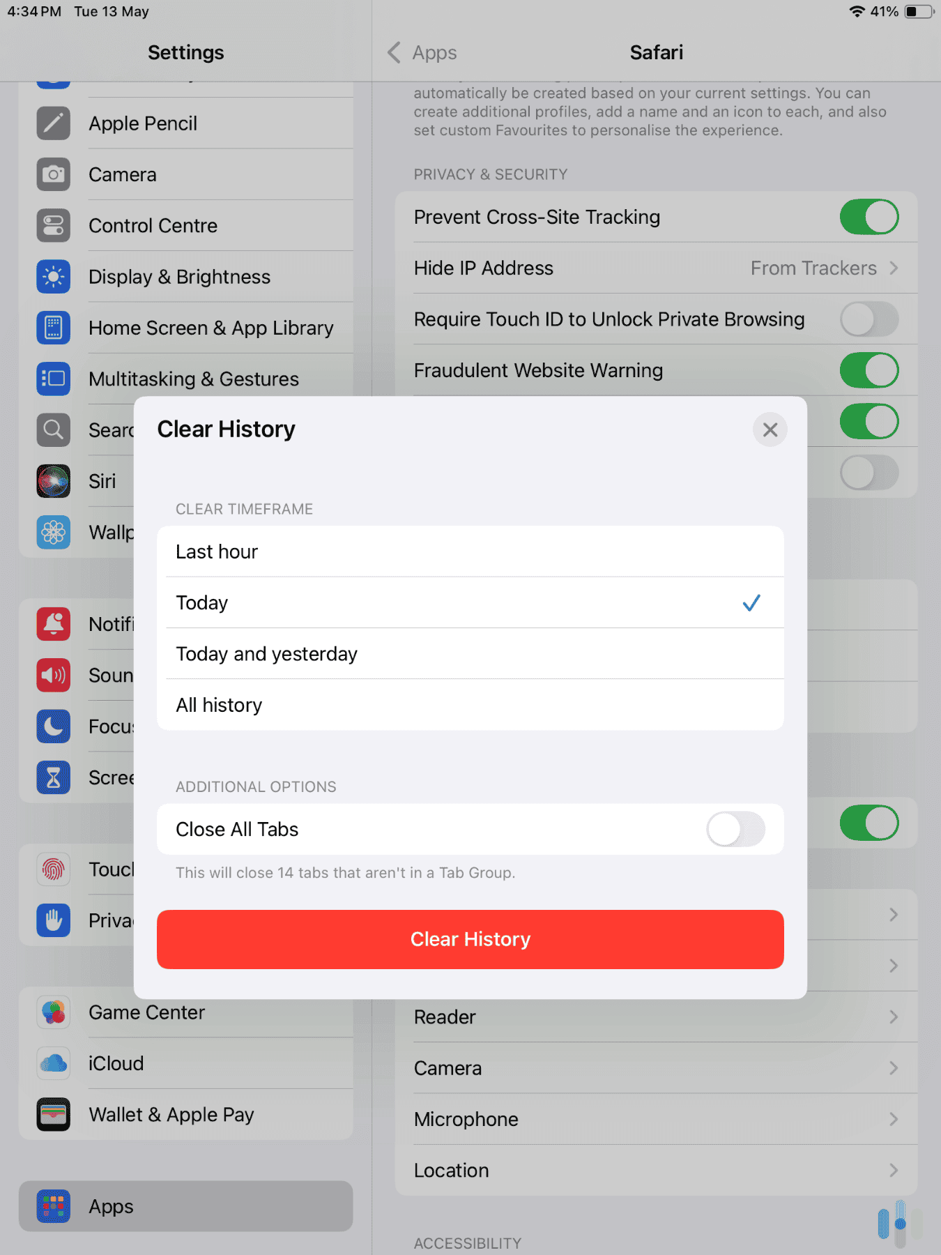 Deleting Old iCloud Backups - visual representation
