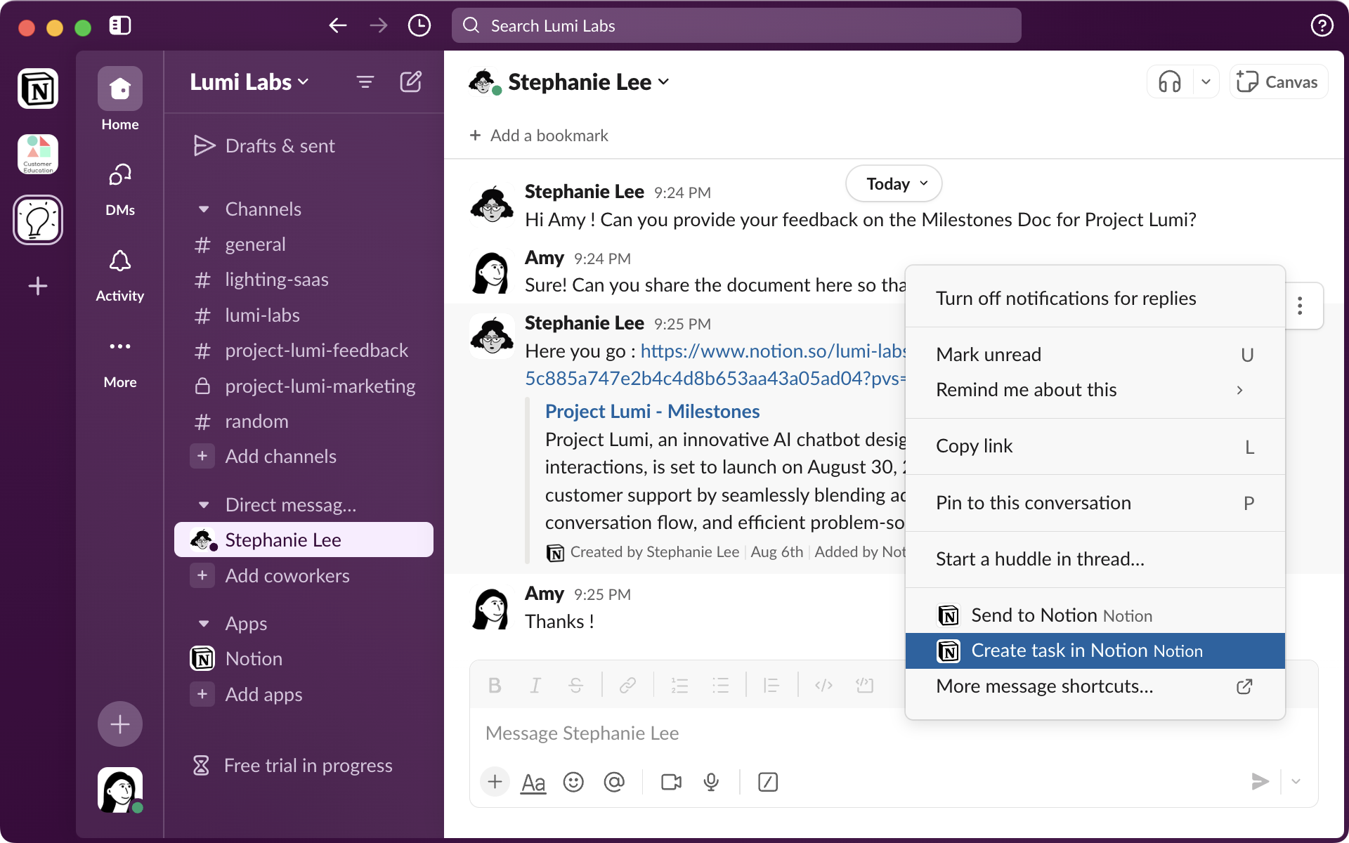 Notion - contextual illustration