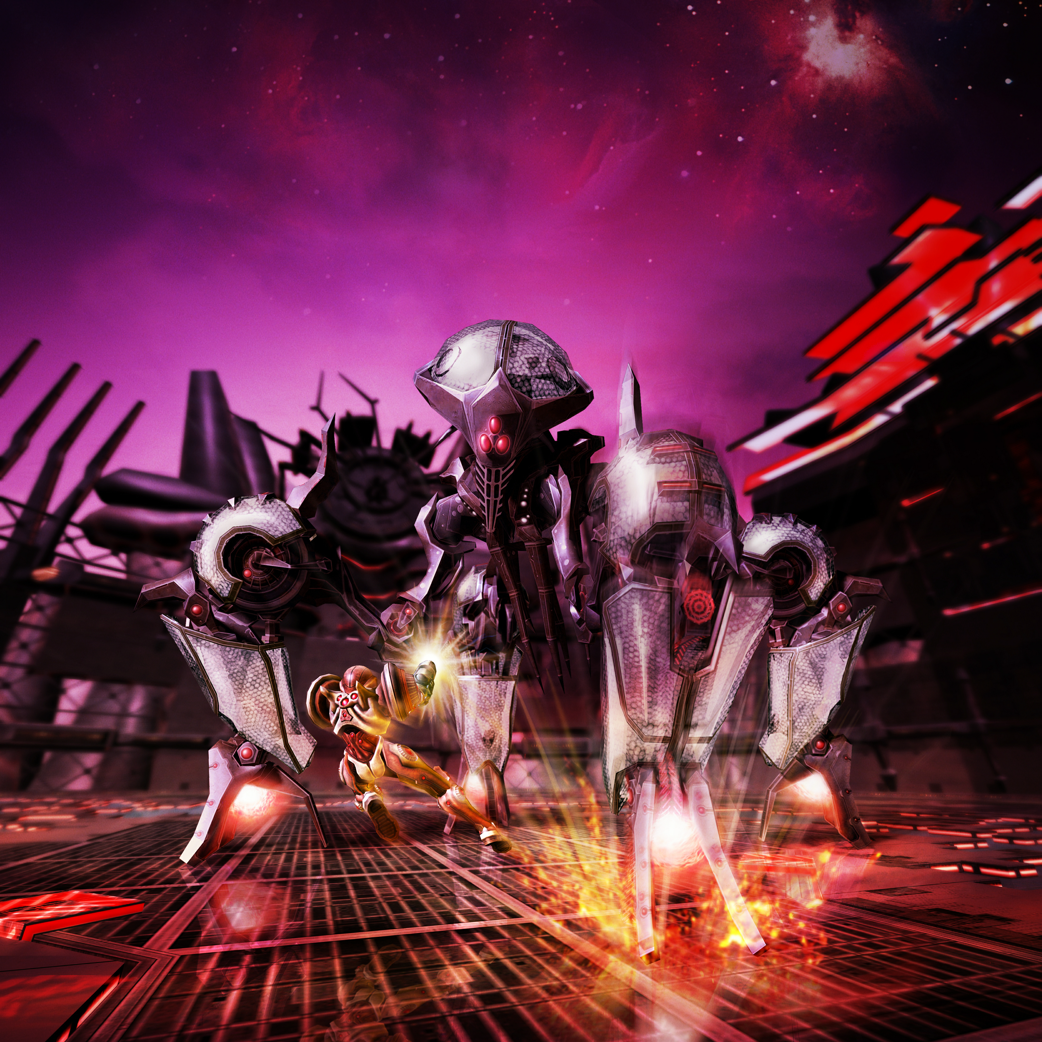 Key Features of the Metroid Game - visual representation