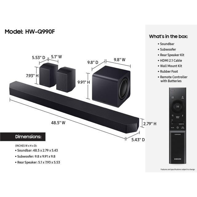 Understanding the Samsung HW-Q990F - contextual illustration