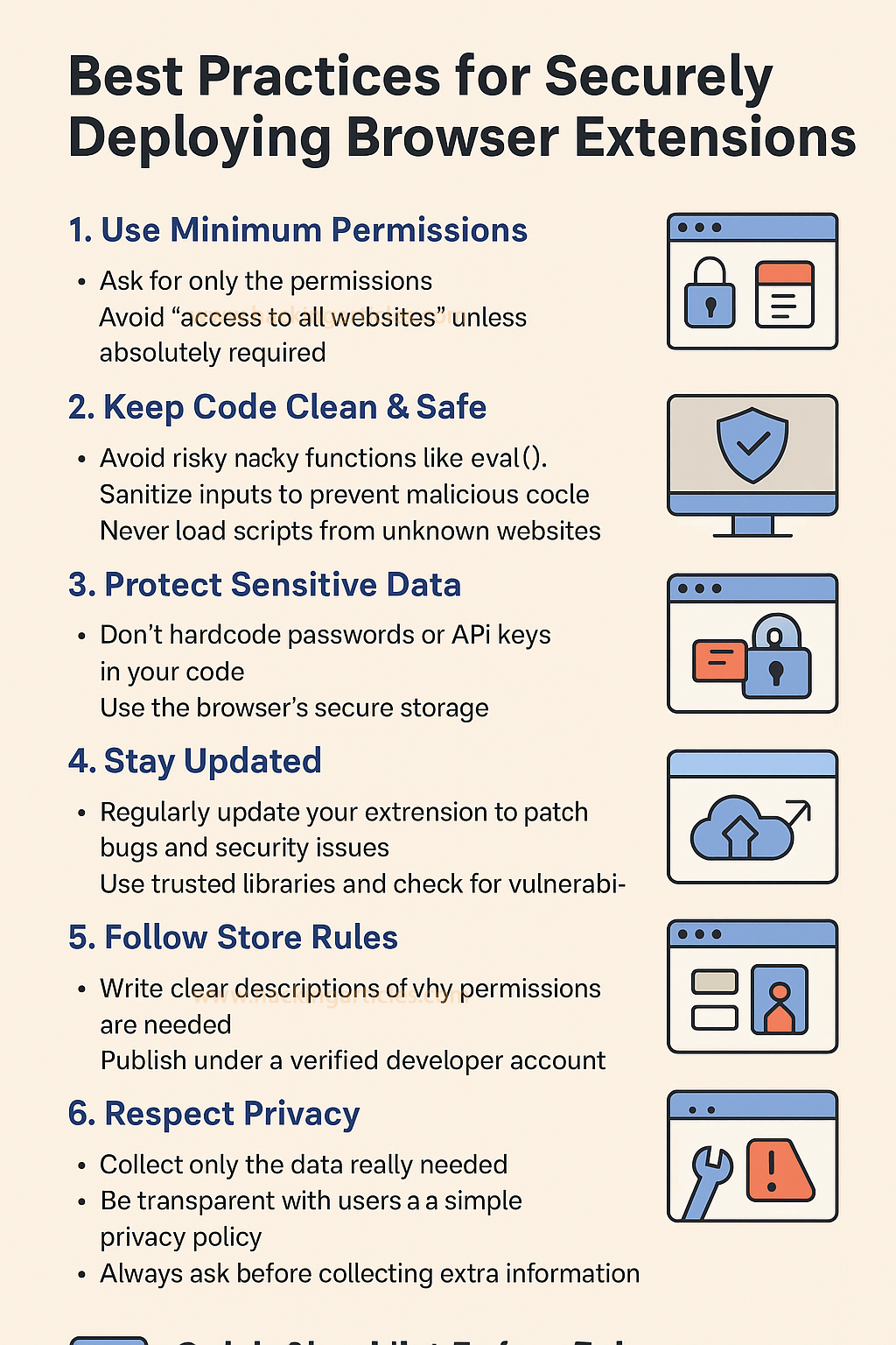 Best Practices for Securing Chrome Extensions - contextual illustration