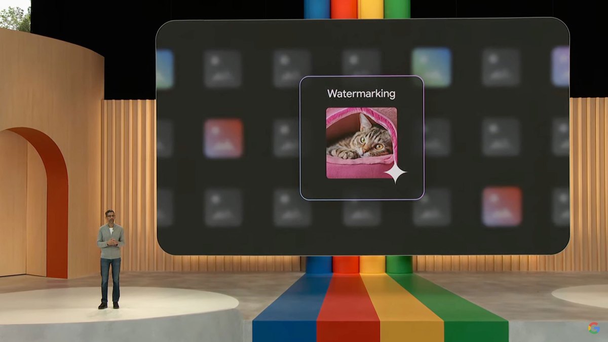Introducing Google's Synth ID - visual representation