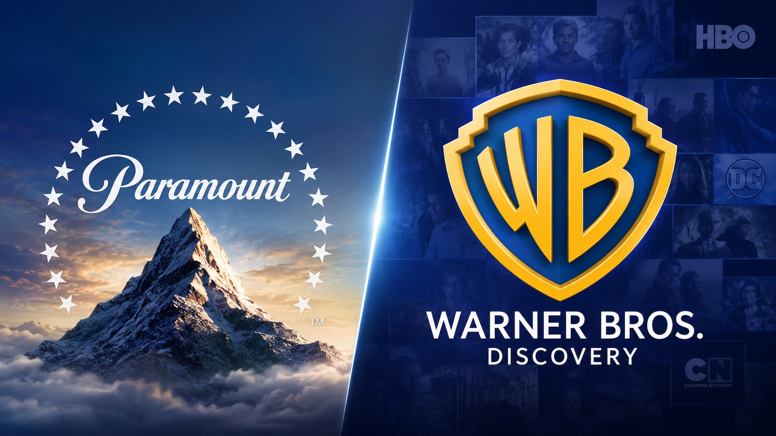 The Players: Paramount and Warner Bros. Discovery - contextual illustration