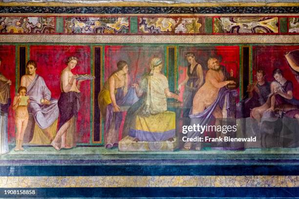 Exploring the Lives of Pompeii's Inhabitants - contextual illustration