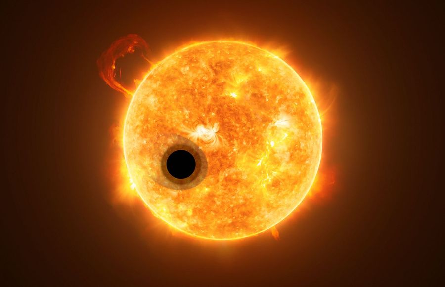 The Dynamics of Atmospheric Loss - visual representation