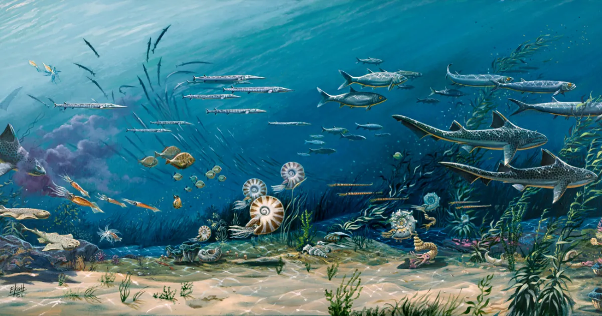 The Anatomy of the Cretaceous Kraken - visual representation