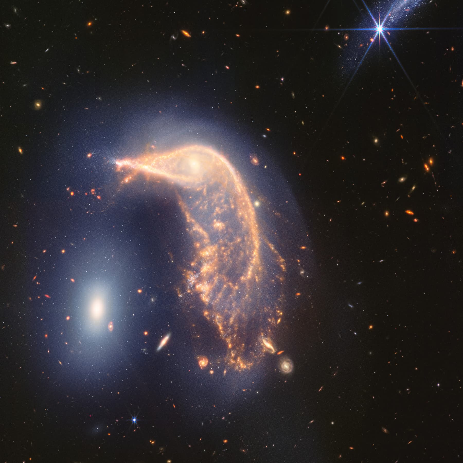 Technical Insights from Webb's Observations - visual representation