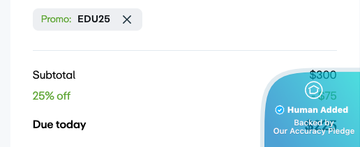 Negotiating Group or Volume Discounts - visual representation