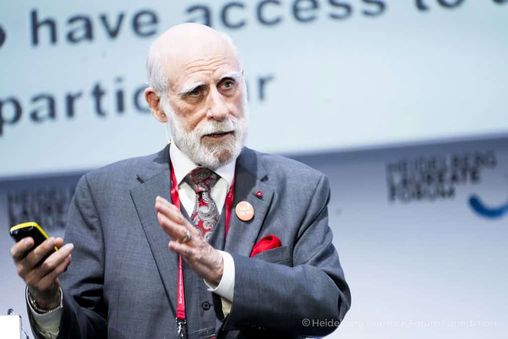 The Journey of Vint Cerf - visual representation