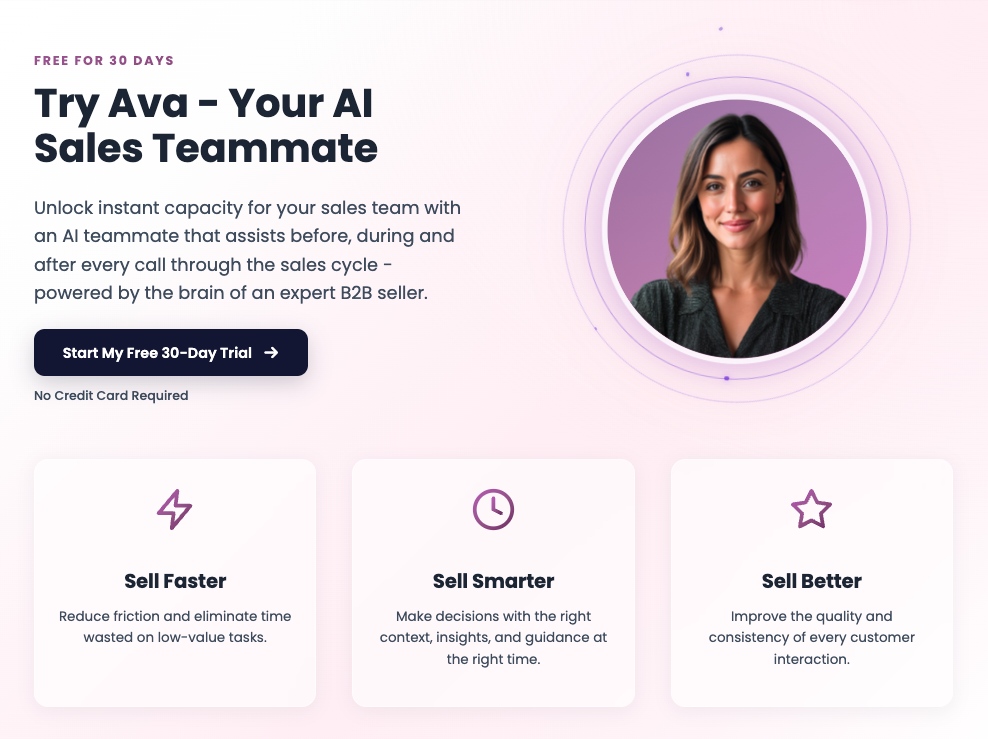 Comparing Ava to Other AI Sales Solutions - visual representation