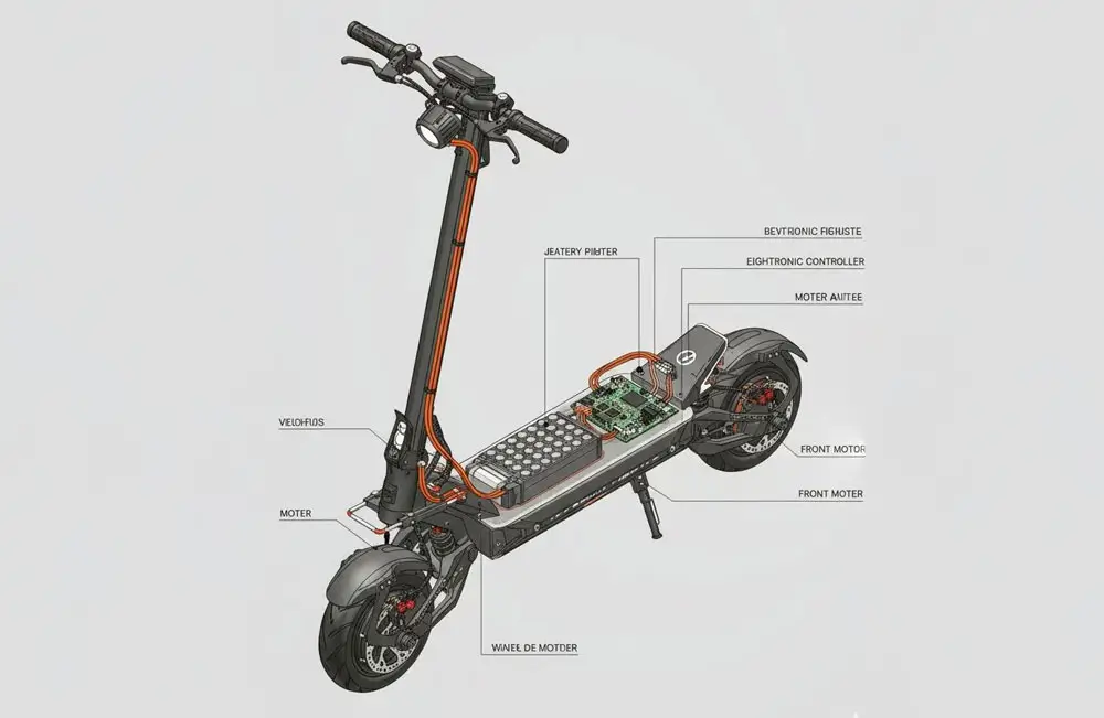 The Best Electric Scooters at a Glance - visual representation
