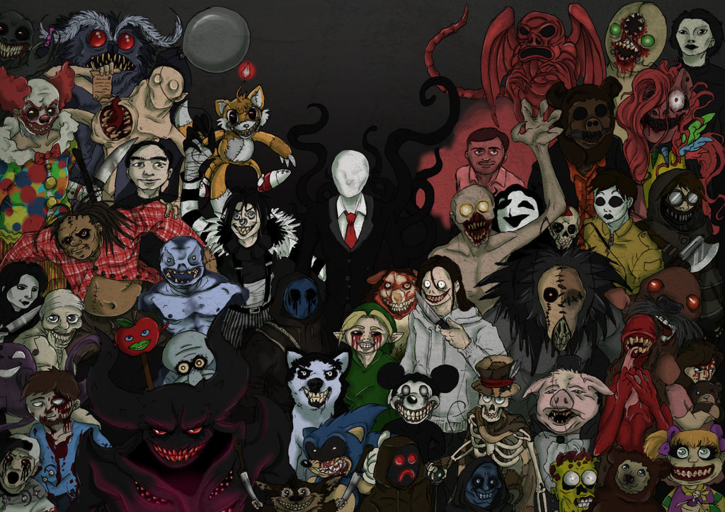 The Evolution of Creepypasta Horror - contextual illustration